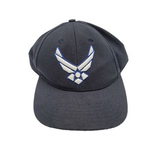 U.S.‎ Air Force Wings Logo Hat Officially Licensed Product Navy Blue Cap 1 Size